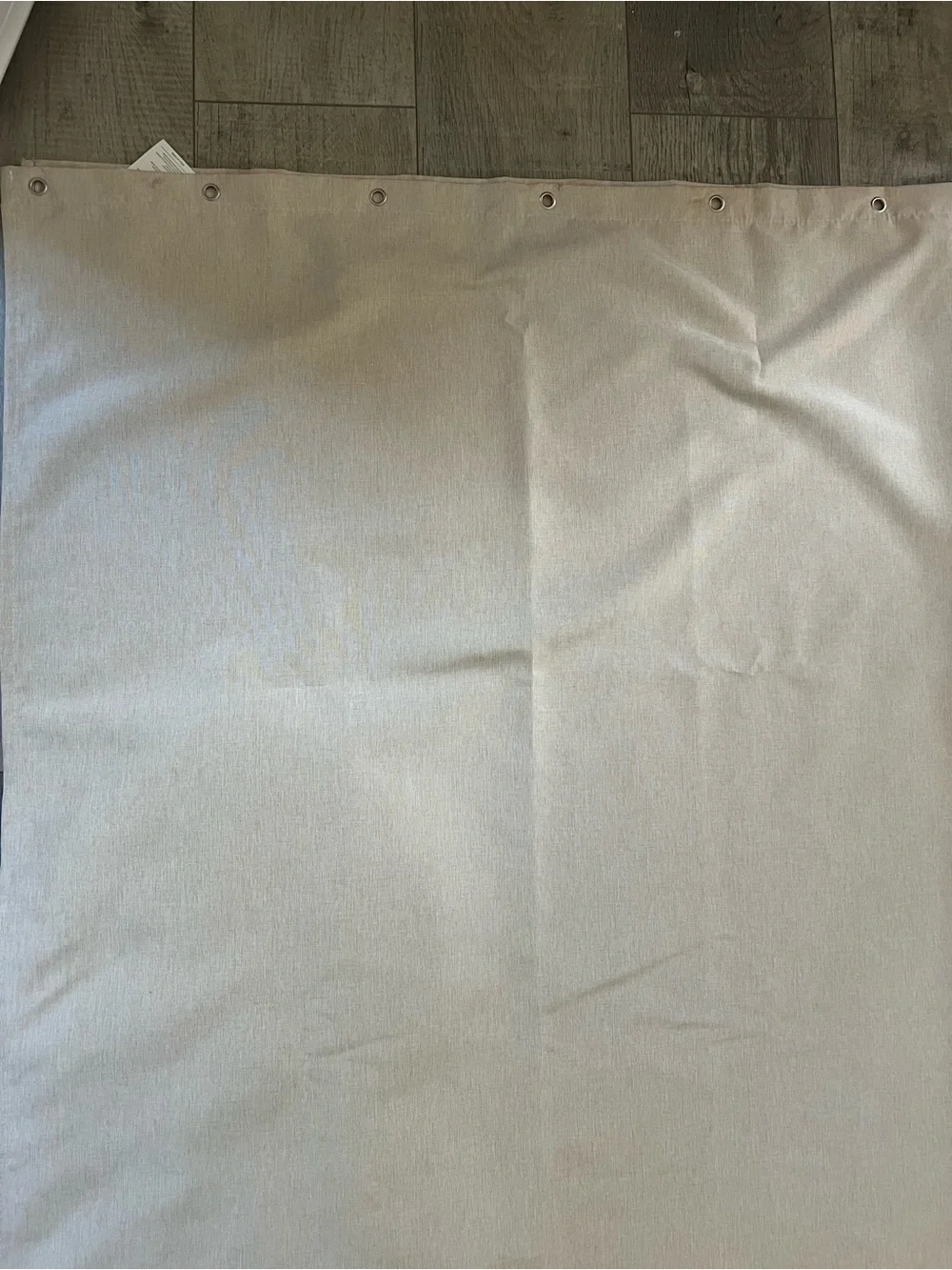Classic Neutral Shower Curtain Light Beige